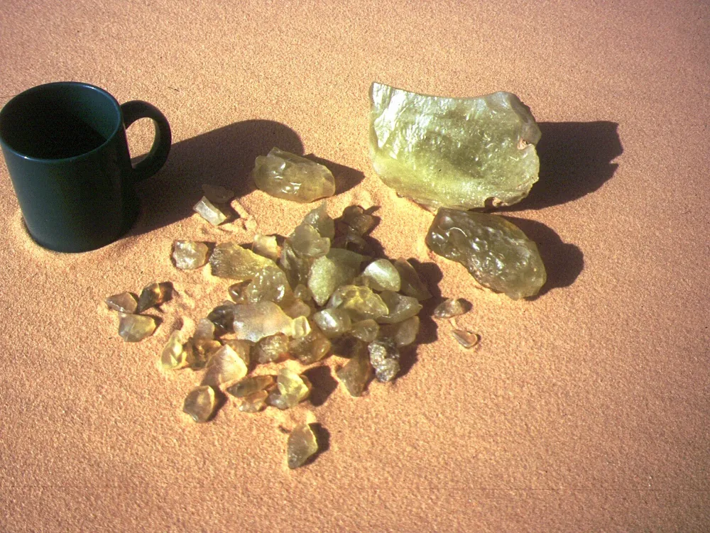 Great Sand Sea Glass of the Libyan Desert